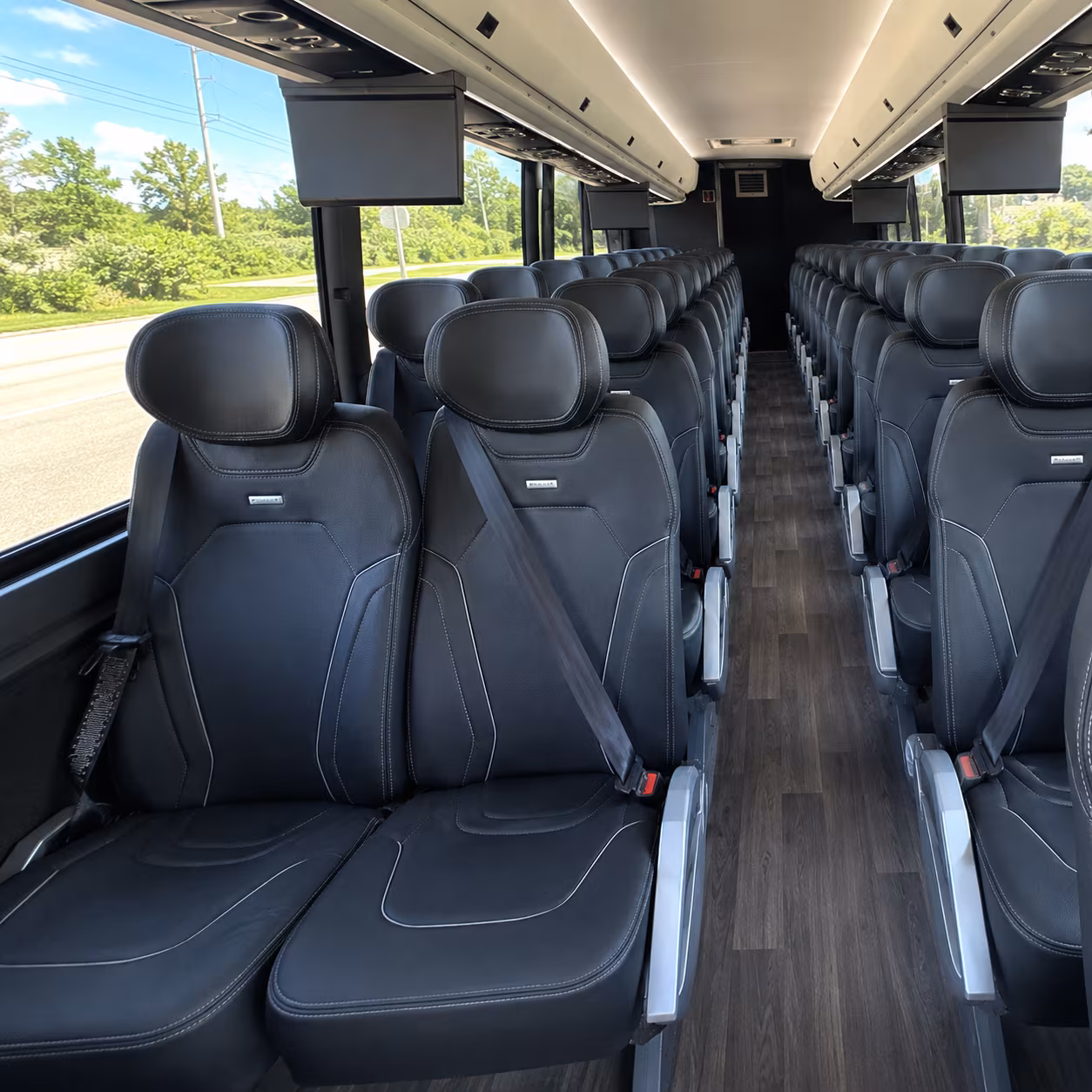 paterson charter bus interior